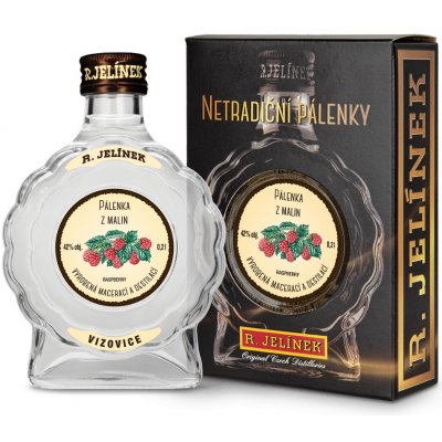 R. Jelínek Pálenka z malin 42% 0,2 l (holá láhev) – Zboží Dáma