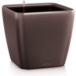 Lechuza Květináč Quadro LS Taupe 35 cm – Hledejceny.cz
