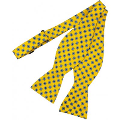 Bubibubi hedvábný vázací Salento g9003 žlutý – Zboží Dáma