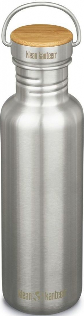 Klean Kanteen Reflect w/Bamboo Cap brushed stainless 800 ml