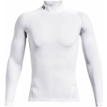 Under Armour HeatGear Armour Compression Mock LS white – Zboží Dáma