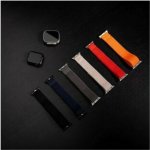 FIXED Nylon Sporty Strap pro Apple Watch 42/44/45mm, tmavě modrý FIXNST2-434-DBL – Zboží Živě