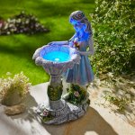 Die moderne Hausfrau Solární zahradní pítko Dívka – Zboží Mobilmania