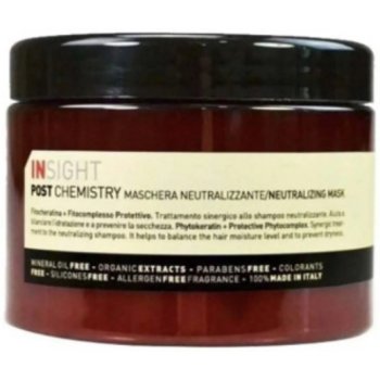 Insight Post Chemistry Neutralizing Mask neutralizující maska pro barvené, chemicky ošetřené a zesvětlené vlasy 500 ml