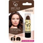 Golden Rose Gray Hair Touch Up Stick barvící korektor na odrostlé a šedivé vlasy 07 Chestnut Brown 5,2 g – Zboží Mobilmania