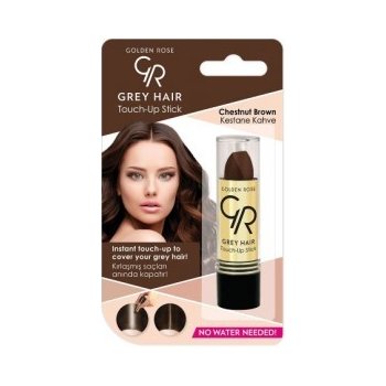 Golden Rose Gray Hair Touch Up Stick barvící korektor na odrostlé a šedivé vlasy 07 Chestnut Brown 5,2 g