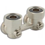 Novaservis Radiatorový uzavírací ventil dvojitý rohový 3/4" RA351/25 – Sleviste.cz
