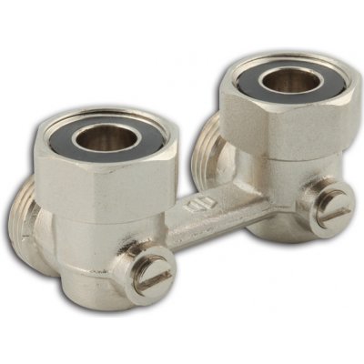 Novaservis Radiatorový uzavírací ventil dvojitý rohový 3/4" RA351/25 – Sleviste.cz