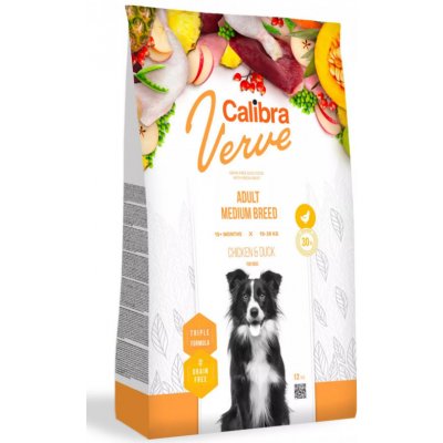 Calibra Dog Verve GF Adult Medium Chicken & Duck 14 kg