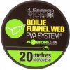 Výroba nástrahy Korda Punčocha Boilie Funnel Web MICROMESH Refill 20 m