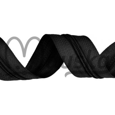 Zip spirálový metráž - černý 3mm – Zboží Dáma