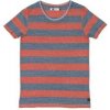 Pánské Tričko Rip Curl BURN OUT STRIPES TEE Flint Stone