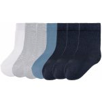 lupilu chlapecké nízké ponožky s BIO bavlnou 7 párů bílá/modrá/šedá/černá – Zboží Mobilmania