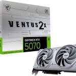 MSI GeForce RTX 5070 12G VENTUS 2X OC WHITE – Zboží Mobilmania