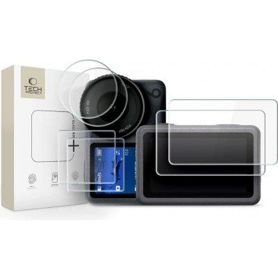 Tech-Protect Glass Fit+ sada tvrzených skel pro DJI Osmo Action 6, 2 sady – Hledejceny.cz