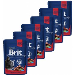 Brit Premium Cat Beef Stew & Peas 6 x 100 g