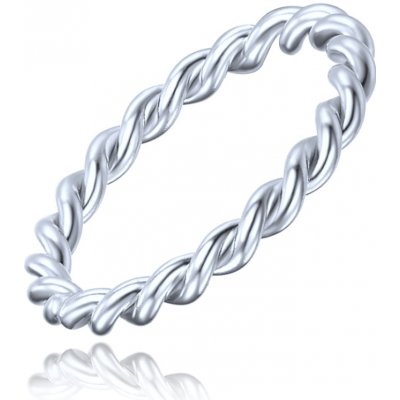 Minet JMAS0280SR stříbrný prsten – Zboží Dáma