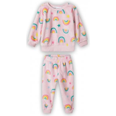 Minoti Pyžamo dívčí fleezové Minoti Duha – Zboží Mobilmania