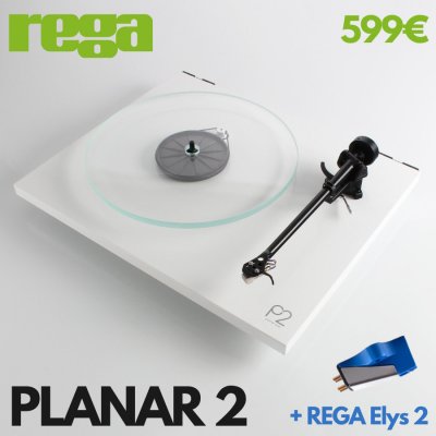 Rega Planar 2 + Elys 2 – Zboží Mobilmania