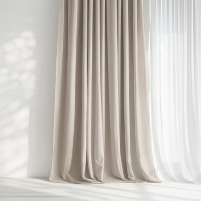 Goldea dekorační závěs marbella - latte 220x135 cm – Hledejceny.cz