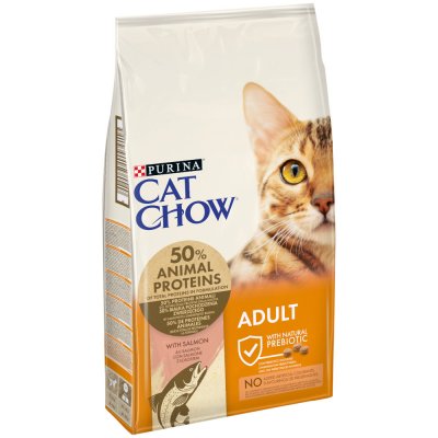 Cat Chow Adult tuňák & losos 15 kg – Sleviste.cz