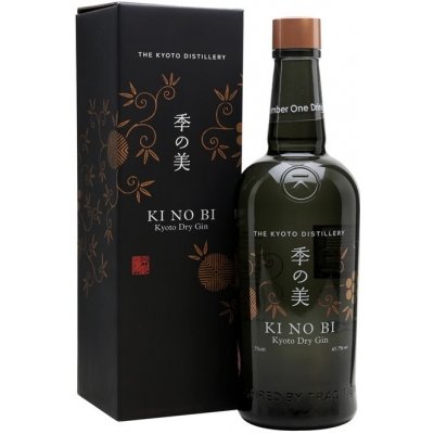 Ki No Bi Kyoto Dry Gin 45,7% 0,7 l (holá láhev) – Zboží Mobilmania
