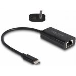 Delock - Síťový adaptér - Thunderbolt 3 - Gigabit Ethernet x 1 - černá – Zboží Živě