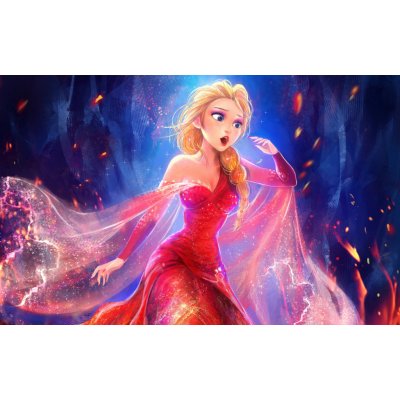 Jedlý tisk FROZEN - LEDOVÉ KRÁLOVSTVÍ ● materiál: FONDÁNOVÝ DECORLIST ✴️, ● velikost: formát A4 ☝ – Zboží Mobilmania