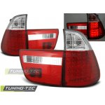 Zadní světla BMW X5 E53 99-06 - krystal/červené LED – Hledejceny.cz