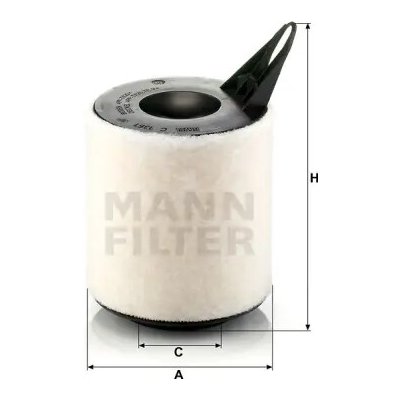 MANN FILTER Vzduchový filtr C 1361 – Hledejceny.cz