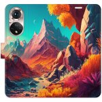 Pouzdro iSaprio Flip s kapsičkami na karty - Colorful Mountains Honor 50 / Huawei Nova 9 – Zboží Mobilmania