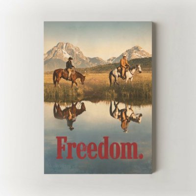Freedom Velikost: 30x40 cm, Rám: Bez Rámu – Hledejceny.cz