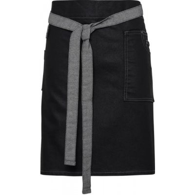 Premier Workwear Džínová zástěra do pasu PR135 Black Denim 70x50cm – Hledejceny.cz