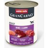 Vitamíny pro zvířata Animonda Gran Carno Adult hovězí & jehně 0,8 kg