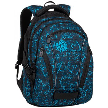 Bagmaster Bag 20 B batoh žíhaně modrá