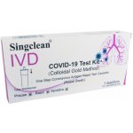 Hangzhou Singclean COVID 19 Test Kit Colloidal Gold Method 1 ks – Sleviste.cz