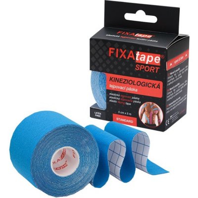 FIXAtape SPORT Standart tejpovací páska modrá 5cm x 5m – Zbozi.Blesk.cz