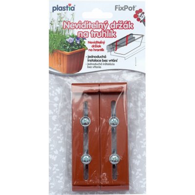 Plastia Fixpot držák truhlíku terakota 3 x 11.5 cm – Hledejceny.cz