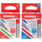 Kores Tuhy do mikrotužky HB 0,5 mm 12 ks – Zbozi.Blesk.cz