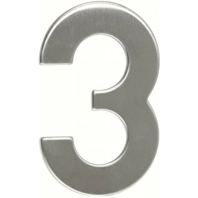 Richter RN.95L.3.N číslo 95mm "3" nerez Nerez – Sleviste.cz