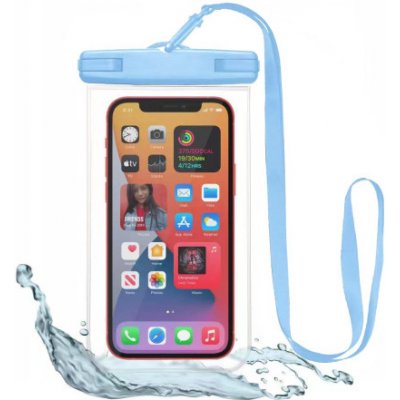 Pouzdro Tech-Protect Waterproof vodotesné 6.9'', modré – Zboží Mobilmania