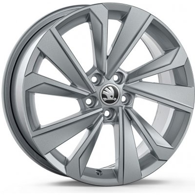 Škoda RIEGEL 7x17 5x100 ET51 silver metallic – Hledejceny.cz