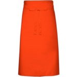 Link Kitchen Wear Kuchařská zástěra ke kolenům 70 x 140 cm Oranžová, 70 x 140 cm X70140 – Hledejceny.cz