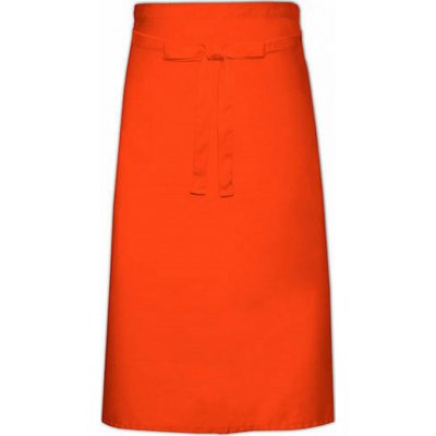 Link Kitchen Wear Kuchařská zástěra ke kolenům 70 x 140 cm Oranžová, 70 x 140 cm X70140 – Hledejceny.cz