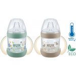 Nuk Láhev kojenecká For Nature na učení s kontrolou teploty zelená 150 ml – Zboží Dáma