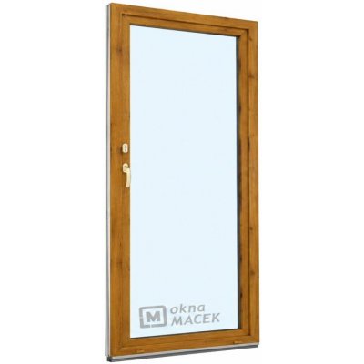 Kömmerling balkonové dveře 70 AD OS pravé winchester/bílá 90 x 230 cm oboustranná klika + FAB + hliníkový práh – Hledejceny.cz