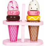 Ecotoys zmrzlinová sada na suchý zip pro děti 9 dílů ECOTOYS – Zboží Dáma