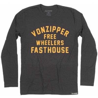 Fasthouse VonZipper Barley LS Tee Black