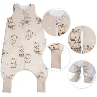 Baby Nellys Spací pytel se zahrnovacími kalhotkami Baby Giraffe – Hledejceny.cz
