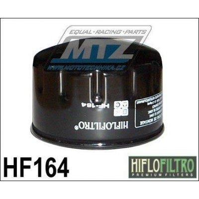 Filtr olejový HF164 (HifloFiltro) - BMW R nine T + R1200GS + R1200HP2 + R1200R + R1200RT + R1200ST + K1600GT + K1600GTL + C600 Sport + C650GT + Kymco AK550 HF164 – Hledejceny.cz